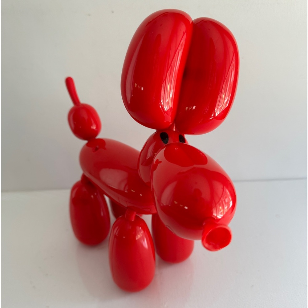 Squeakee the Red Balloon Dog